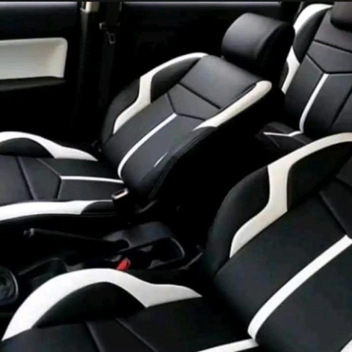 Gambar sarung jok mobil Hilux Doble cabin - Putih dari car seat station sarung jok undefined Tokopedia