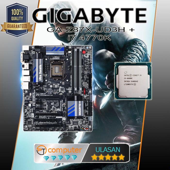 Gambar Paket Intel Core i7 Gen 4 + Mainboard Z87 Lga 1150 - Z87 GIGABYTE dari Partcomputer_NEW undefined Tokopedia