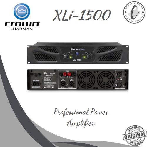 Amplificatore Crown XLI1500 Nero - 450W A 4 Ohm, Ingressi XLR/RCA - Foto 4