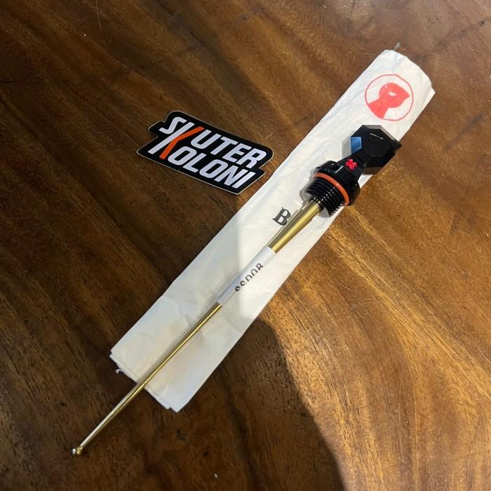 Gambar Marus Oil Disptick tutup Oli Mesin 10th Vespa LX S Sprint Prima GTS - black dari skuterkoloni Kab. Badung Tokopedia