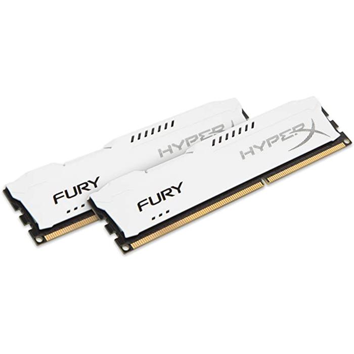 Gambar RAM KINGSTON HYPERX FURY GAMING DDR3 4GB 8GB 1600MHz 12800 - Putih, 4GB 1333MHz dari Mall RAM terbaik undefined Tokopedia