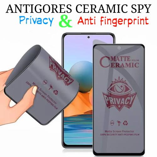 Jual ANTIGORES TEMPERED GLASS CERAMIC MATTE SPY FOR SAMSUNG
