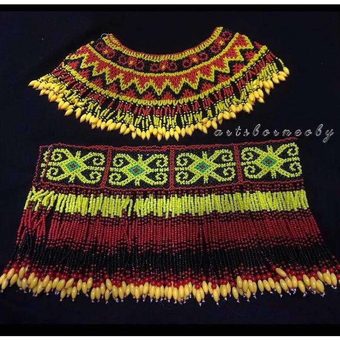 Gambar . SET TERATAI PUNDAK & PINGGUL ANAK AKSESORIS BAJU ADAT DAYAK - TERATAI PINGGUL dari BUSANA BERKILAU undefined 5 Tokopedia