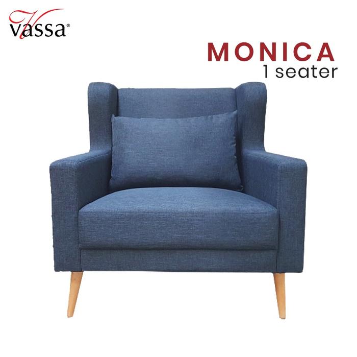 Gambar Sofa Monica 2 Dudukan by Vassa Sofa - Sofa 2 seater - 1 SEATER dari Vassa Sofa & Home undefined Tokopedia
