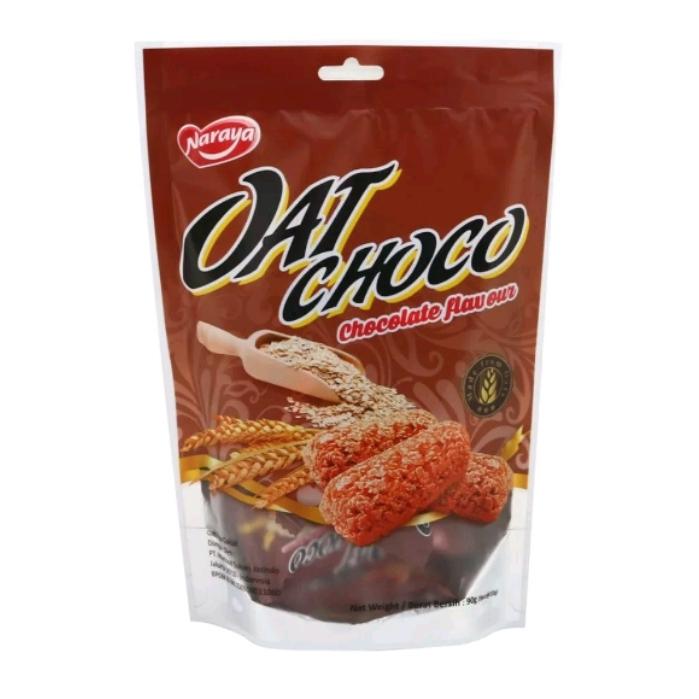 Gambar Naraya Oat Choco 90gr - Biskuit Oat / Sereal Gandum Chocolate / Pandan - Cokelat dari sertamart undefined Tokopedia
