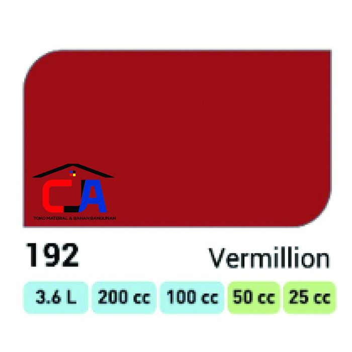 Gambar Cat Besi Avian Cat Minyak High Gloss Enamel 100CC - Vermillion dari TB CJA undefined Tokopedia