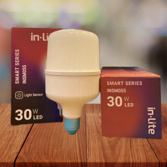 Gambar INLITE Sensor light 30W LED Smart Series INSM055 ~ Putih dari alphaomegaLEDSBY undefined Tokopedia