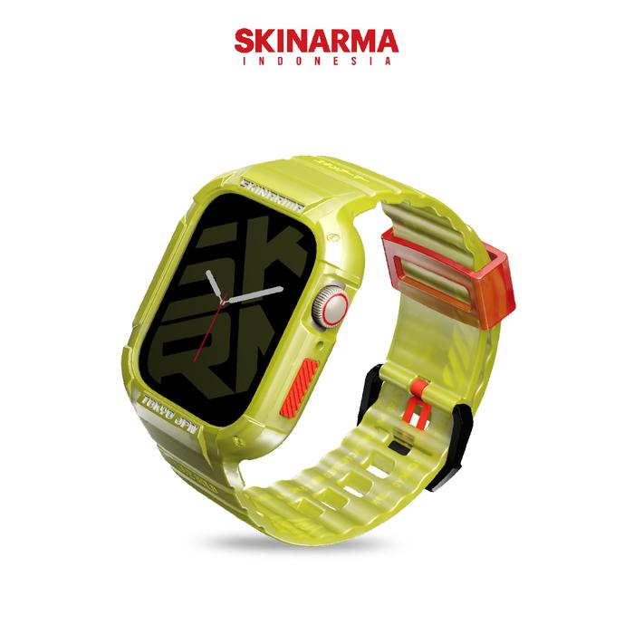 Gambar Skinarma - SAIDO - Apple Watch Case and Strap Set 42 / 44 / 45mm - Neon Yellow dari Skinarma Indonesia undefined Tokopedia