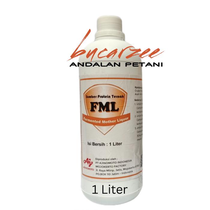 Gambar FML Fermented Mother Liquor Sumber Protein dan Asam Amino Ternak - 1 Liter dari Bucarzee undefined Tokopedia