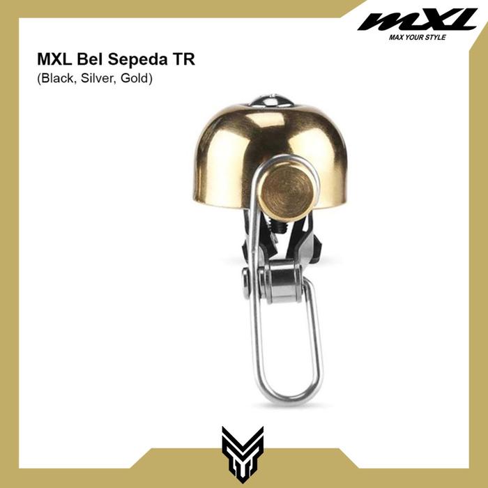 Gambar MXL Bel Sepeda TR Classic Bicycle Ringing Bell Bahan Copper Nyaring - Gold dari MXL Sports Indonesia undefined Tokopedia