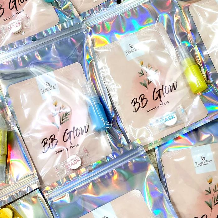 Gambar 1 Set Masker BB Glow Beauty Mask & Le Acqua Shine Water - 1 SET MASKER dari POKAliciouz undefined Tokopedia