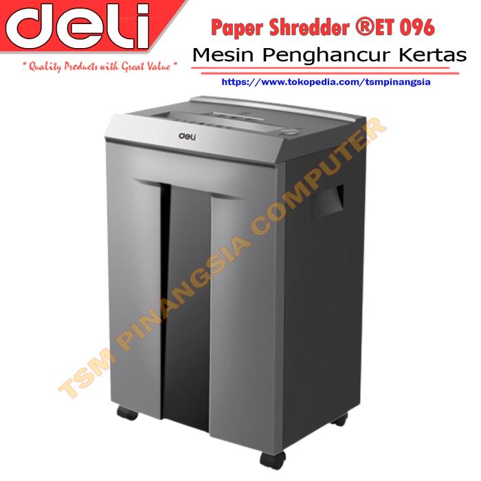 Gambar Deli ET096 Mesin Penghancur Kertas / Paper Shredder 30 Liter dari Tsm Pinangsia Computer Glodok undefined Tokopedia