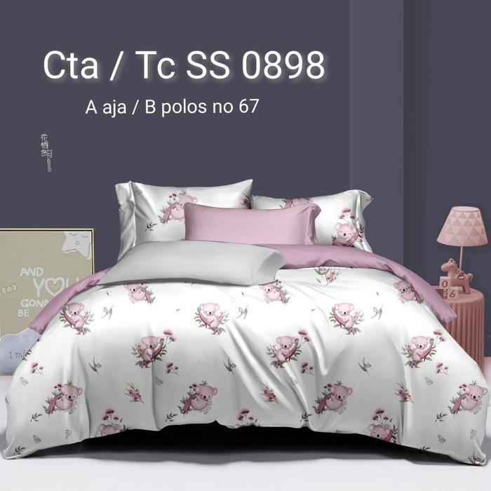 Gambar Sprei Tencel 60s Lembut / Anti Alergi Motif Anak dan Motif Dino - 200 x 200 x 30 dari Poshbedding undefined Tokopedia
