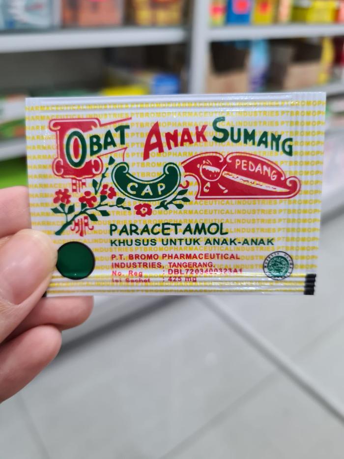 Gambar ANAK SUMANG CAP PEDANG PUYER PENURUN PANAS DEMAM ANAK ISI 1 SACHET dari Toko Mitra-Sehat undefined Tokopedia