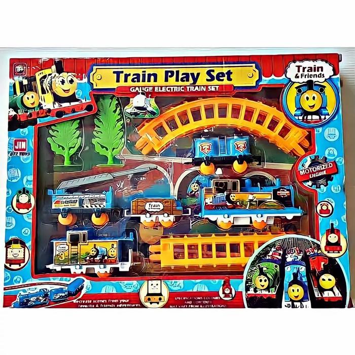 Gambar Mainan Kereta Api Elektrik Mini - 5 Gerbong dari Toy Studio undefined 4 Tokopedia