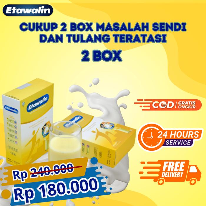 Gambar Susu Etawalin - susu kambing etawa atasi Nyeri Sendi & Tulang 2 Box dari VitaStore.ind undefined Tokopedia