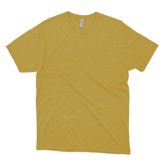 Gambar KAOS POLOS PENDEK PRIA - WARNA DIJON YELLOW - AWESAM - DIJON YELLOW, L dari awesam store undefined Tokopedia