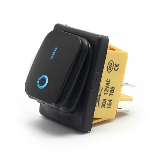 Jual Saklar on off 4 pin waterproof / Switch LED 220V 30A - Blackpaint ...