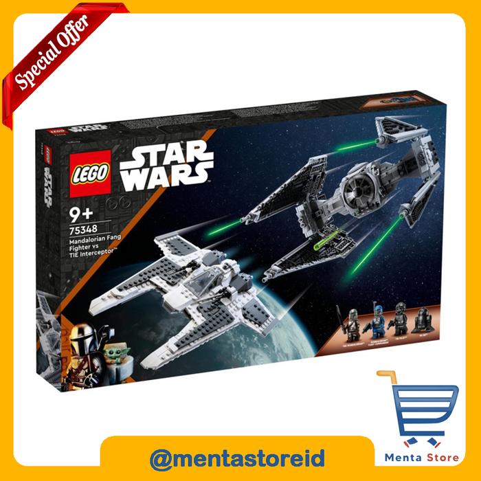 Jual LEGO Star Wars 75348 Mandalorian Fang Fighter TIE