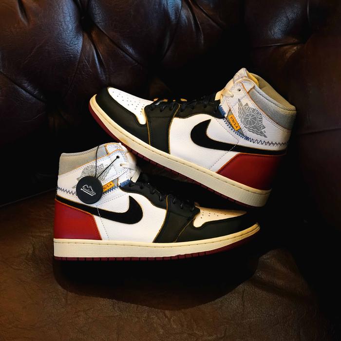 Air Jordan High Union LA Black Toe (100% Authentic)