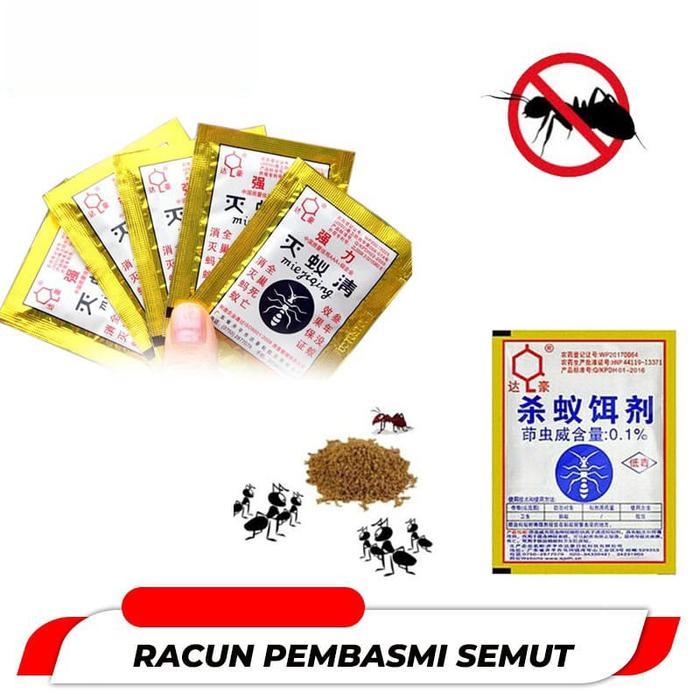 Gambar Racun Bubuk Semut Keliling Bait Powder / Serbuk Obat Pembasmi Semut - Serbuk Semut dari Surya Jaya undefined Tokopedia