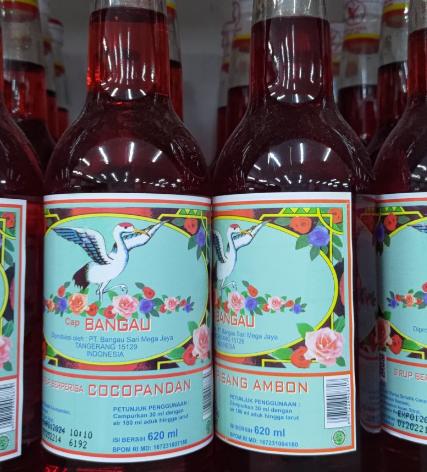 Gambar sirup rasa cocopandan cap bangau 650ml dari adadain undefined Tokopedia