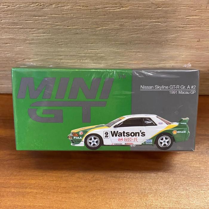 Jual MINIGT 377 NISSAN SKYLINE GT-R R32 GR. A #2 1991 MACAU GP ...
