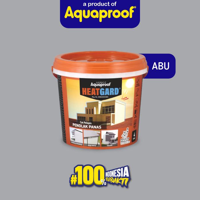 Gambar HEATGARD - 4 LT - CAT PELAPIS PENOLAK PANAS & ANTI BOCOR - Abu-abu dari Aquaproof Shop undefined Tokopedia