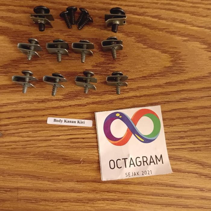 Gambar Gratis Ongkir/ Baut beat FI full set/baut beat FI 2012-2015 - Bodi kanan/kiri dari OCTAGRAM BAUT undefined Tokopedia