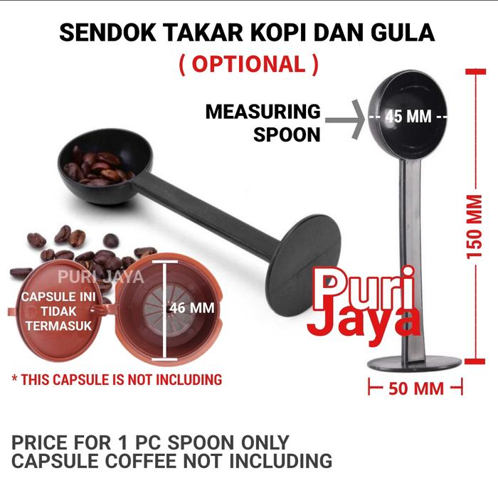 Gambar Refill Coffee Capsule 3rd Gen 3 Nescafe Dolce Gusto Kapsul Kopi Filter - 1Pc SendokTakar dari Puri Jaya_NEW undefined Tokopedia