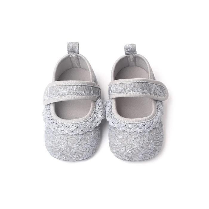Gambar Paddie Lace Shoes / Sepatu Bayi - Abu-abu dari Abby Baby undefined Tokopedia