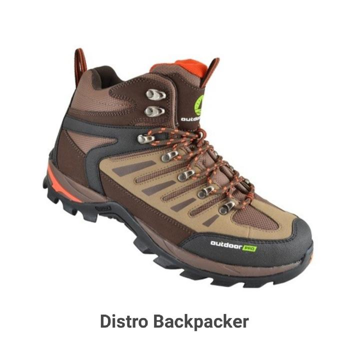 Gambar Sepatu Gunung Sepatu Hiking Outdoor Pro - BROWN, 42 dari Distro Backpacker undefined Tokopedia