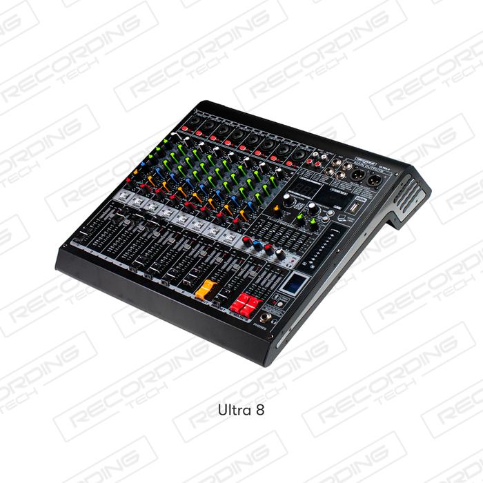 Gambar Recording Tech Audio Mixer Console Ultra 4 6 8/ Ultra4 Ultra6 Ultra8 - Ultra 8 dari Media Recordingtech undefined Tokopedia