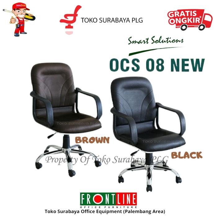 Gambar OCS 08 Frontline Kursi Manager Kantor Murah Kursi Kerja Kursi Putar dari TOKO SURABAYA PLG undefined Tokopedia