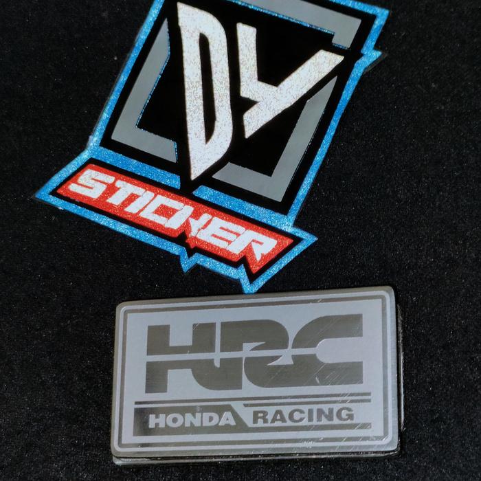 Gambar EMBLEM TUTUP SENSOR HONDA VARIO STANLIS - HRC dari D4 Sticker undefined Tokopedia