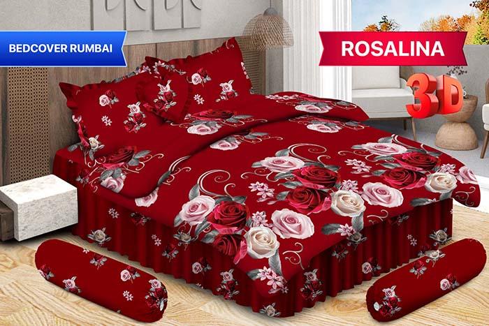 Gambar bedcover bonita uk180 beautyrose - ROSALINA RUMBAI dari Raishacollection undefined Tokopedia