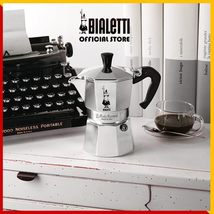 Gambar Bialetti Moka Express 3 Cups - Mokapot Coffee Alat Seduh Kopi Manual dari Bialetti Official Store undefined Tokopedia