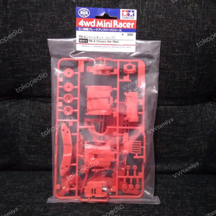 Tamiya 95411 FM-A Chassis Set (Red) | Indo4ward