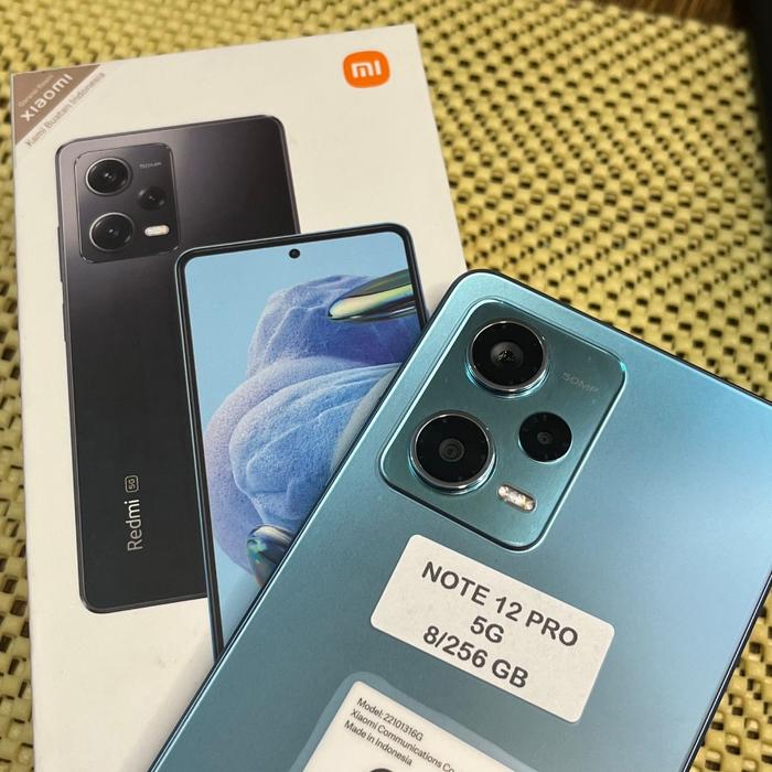 Gambar REDMI NOTE 12 PRO 5G RAM 8/256 UNIT SECOND ORIGINAL BERGARANSI - 5G 8/256 dari java.store undefined Tokopedia