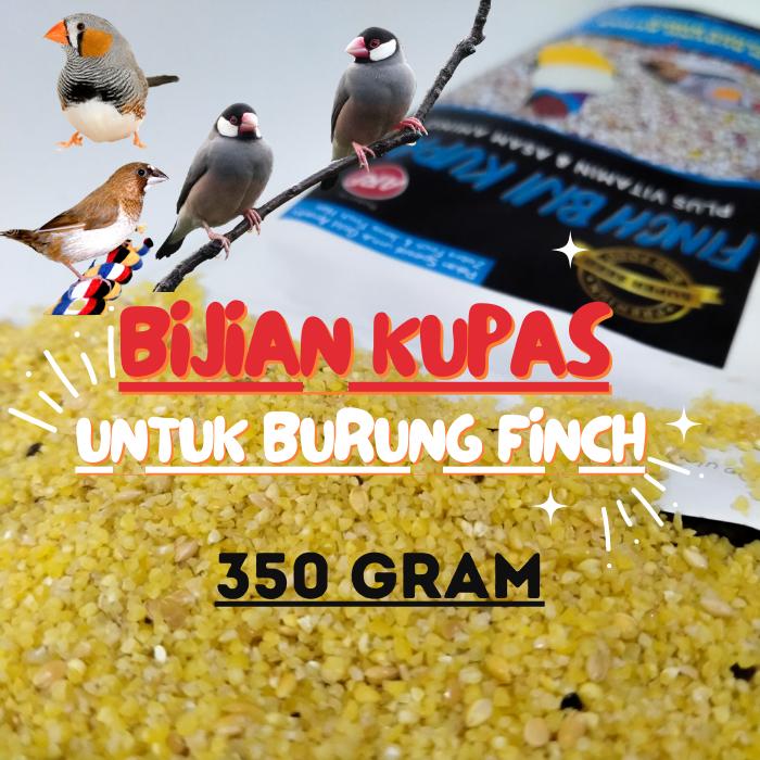 Gambar Pakan Burung Finch Tanpa Kulit untuk Burung Zebra,Emprit Jepang Dll - 350 Gram dari Trisakti Bird Farm undefined Tokopedia