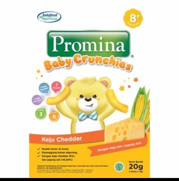 Gambar Promina baby cruncies keju Snack bayi 20gr - KEJU CHEDDAR dari Z COLLECTION DEPOK undefined Tokopedia