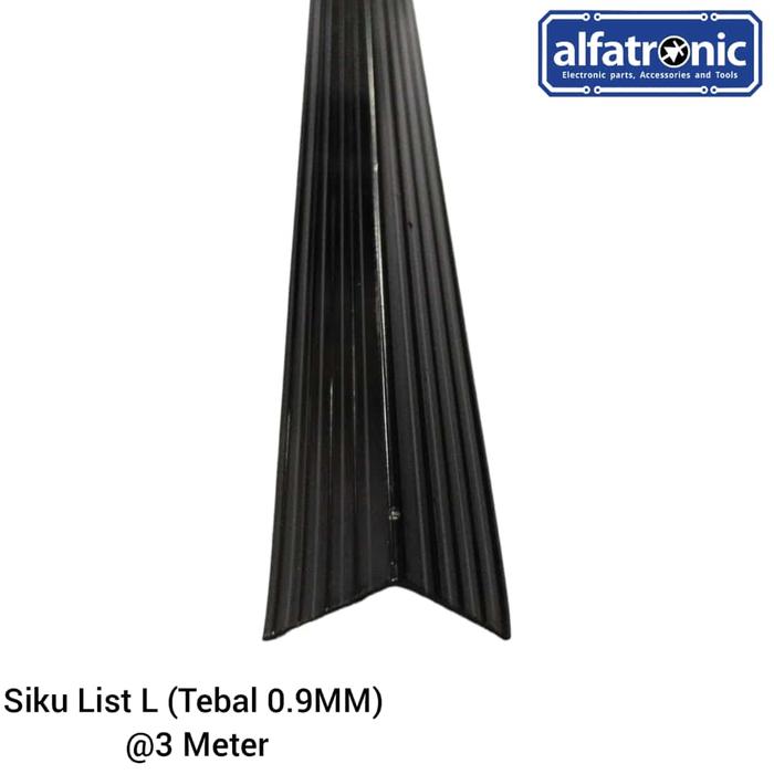 Gambar Siku List L Hitam (Tebal) Aluminium for Aksesoris Hardcase Box dari ALFATRONIC JAKARTA undefined Tokopedia