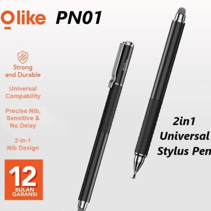 Gambar STYLUS PEN ROBOT RSP01 Universal 2 in 1 Capacitive for Mobile /Tablet - OLIKE PN1 - BLA dari ANGGREK STORE JAKARTA undefined Tokopedia