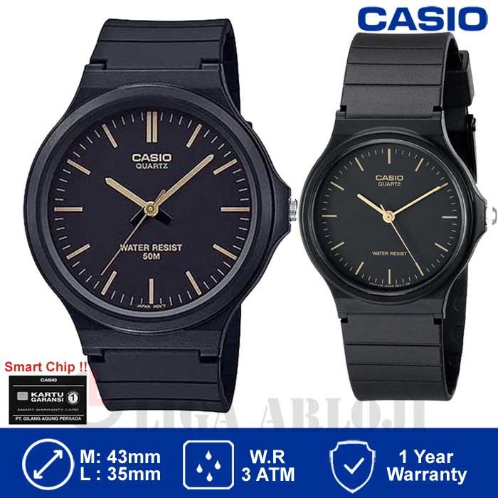Gambar CASIO MW-240-1EV2DF & MQ-24-1EDF Jam Tangan Analog Couple / Pasangan dari Liga.Arloji undefined Tokopedia