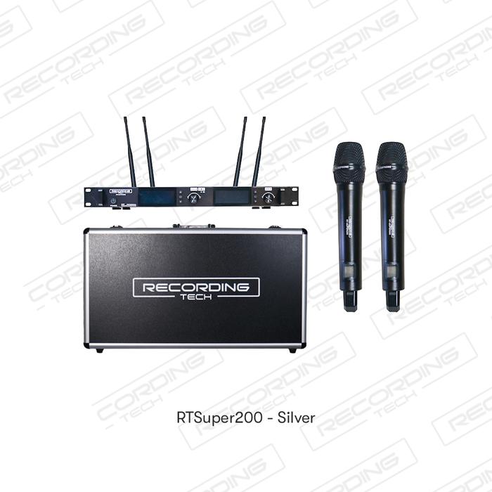 Gambar Recordingtech Dual Channel Wireless Microphone RT Super200/ Super 200 - Black dari Media Recordingtech undefined Tokopedia