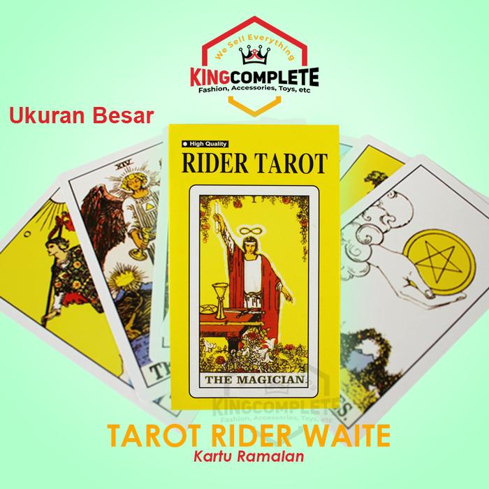 Gambar Kartu Tarot Rider Ramalan Kartu - Besar dari KING COMPLETE MAGIC undefined Tokopedia