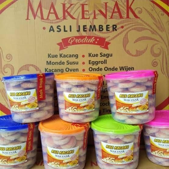 Gambar Kue kacang MAK ENAK 900 gram Asli Jember dari Akbarnia Bekasi undefined Tokopedia