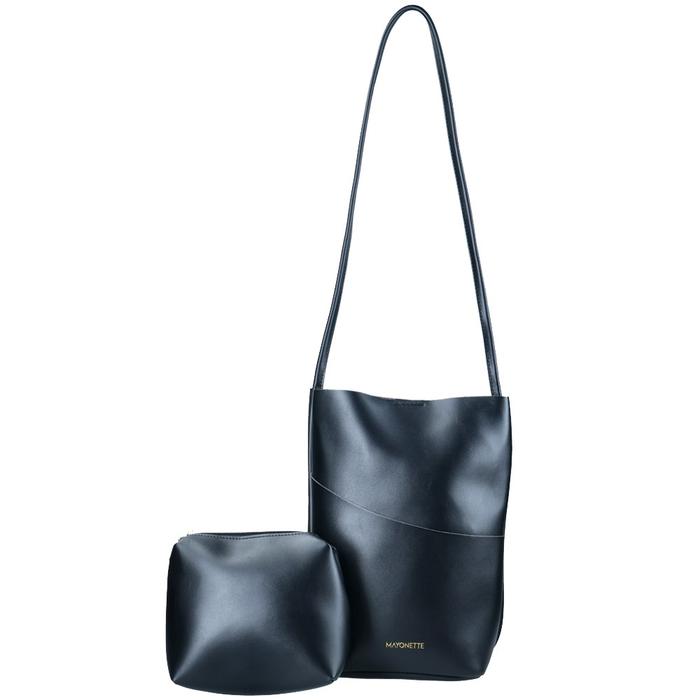 Gambar MAYONETTE Luxury Burgundy Shoulder Bag - Tas Shoulder Wanita - Black dari MAYONETTE undefined Tokopedia