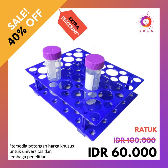 Jual Conical Tube Rack - Rak Tabung Konikal 15ml 50ml - Jakarta Selatan ...