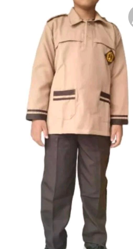 Gambar Setelan Seragam Sekolah Pramuka SD Siaga Tangan Panjang Bahan Rapilo merk eLDe - Baju dan celana, 1 dari Herlina collection undefined Tokopedia
